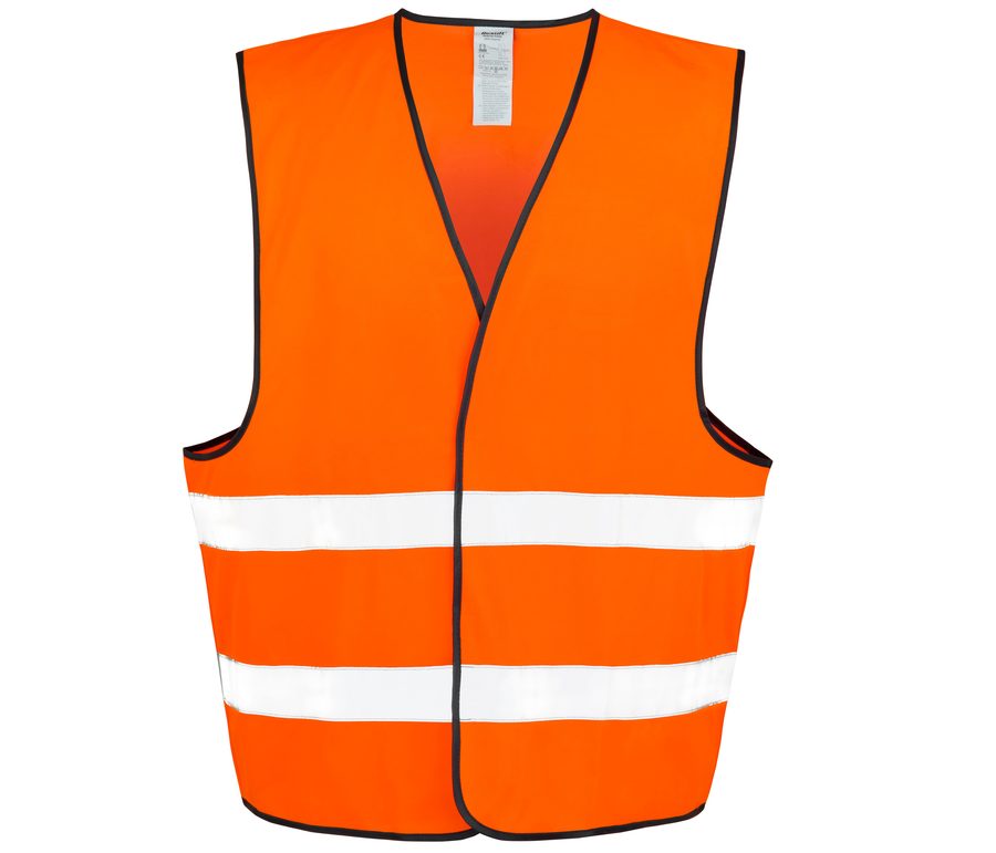 CORE HI-VIS SAFETY VEST — Farbe FLUORESCENT ORANGE