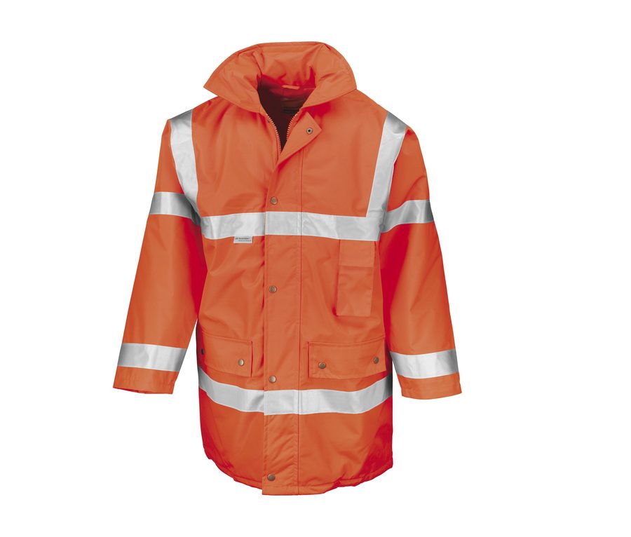 SAFETY JACKET — Farbe FLUORESCENT ORANGE