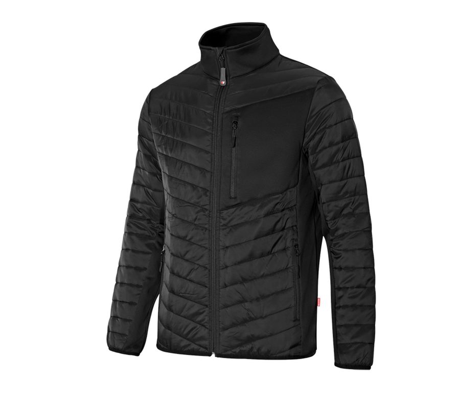 LIGHTWEIGHT PADDED JACKET — Farbe BLACK/BLACK