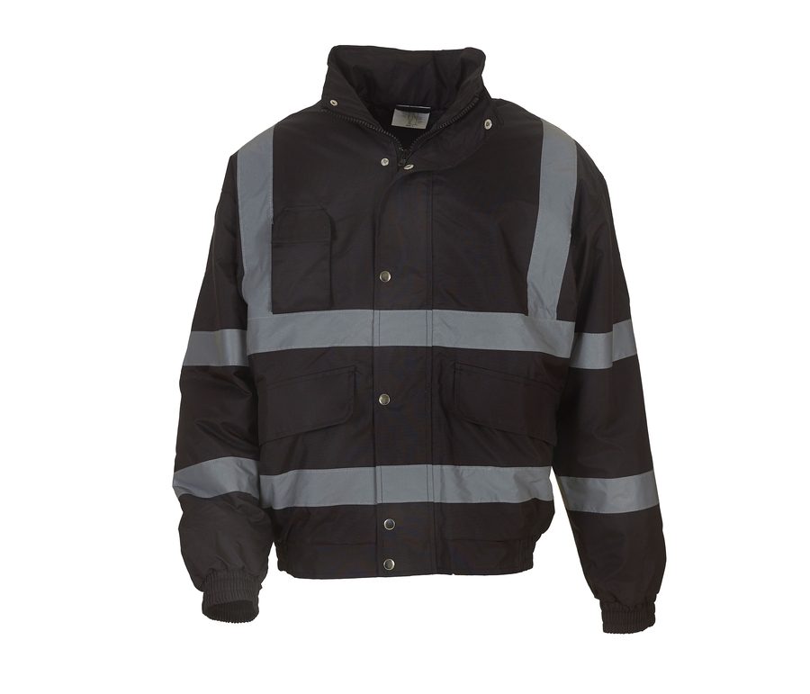HI-VIS CLASSIC BOMBER JACKET — Farbe BLACK