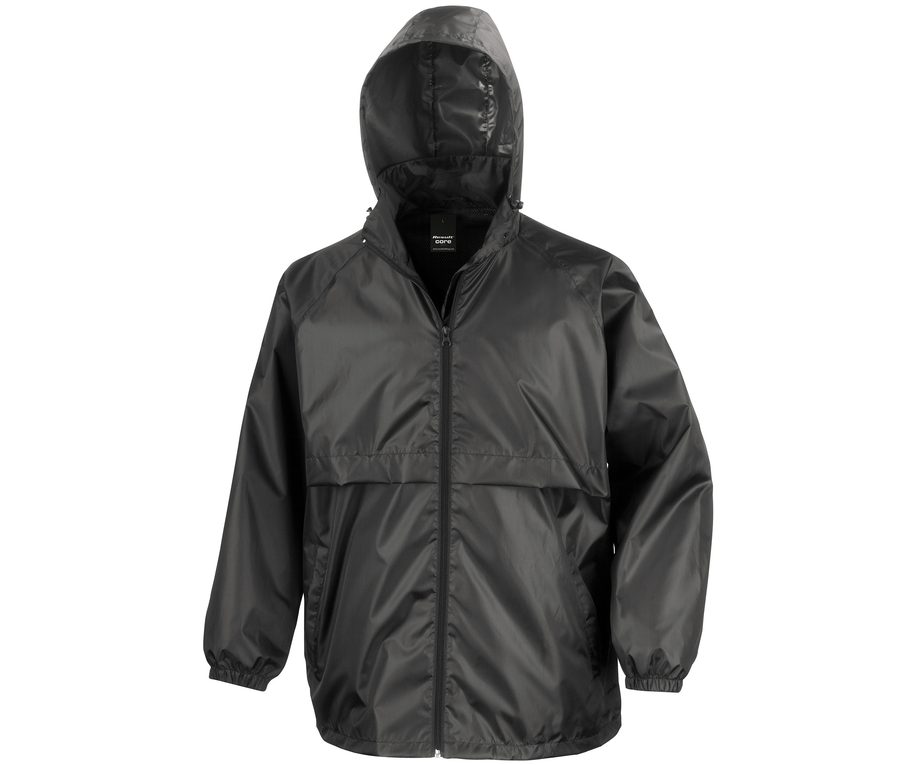 CORE LIGHTWEIGHT JACKET — Farbe BLACK
