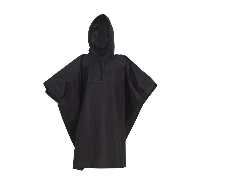 PROMO PONCHOS — Farbe BLACK