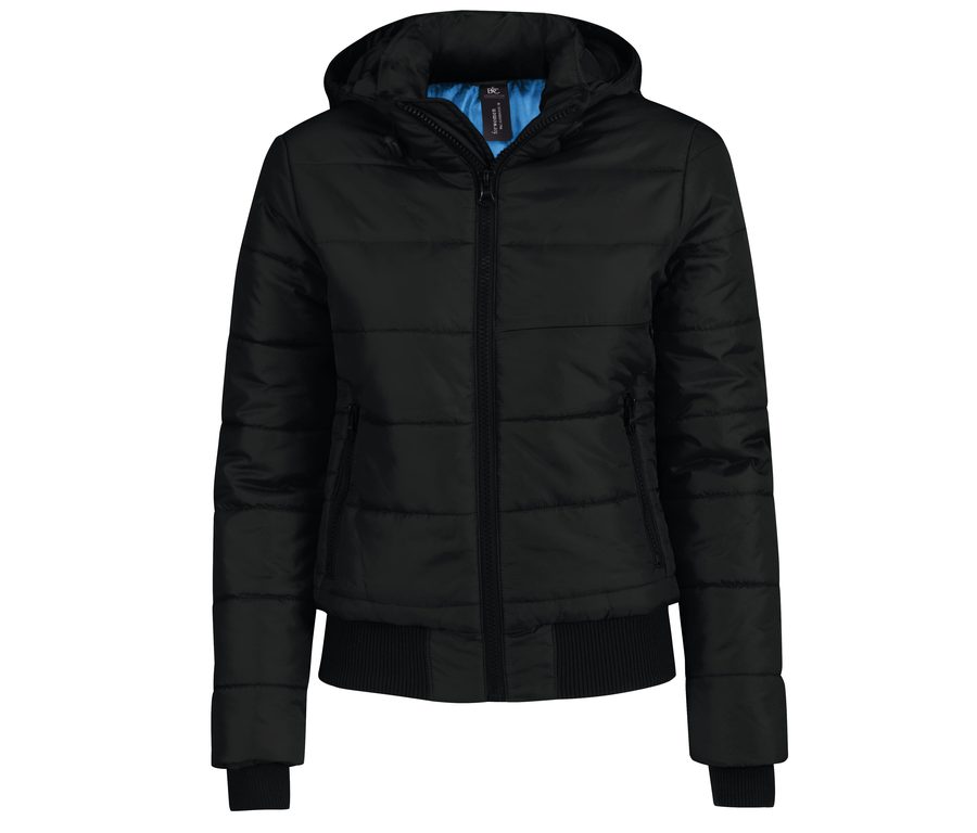 SUPERHOOD WOMEN — Farbe BLACK/COBALT BLUE