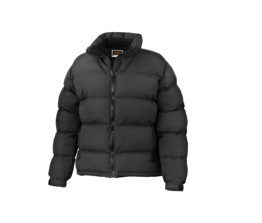 WOMENS HOLKHAM DOWN FEEL JACKET — Farbe BLACK