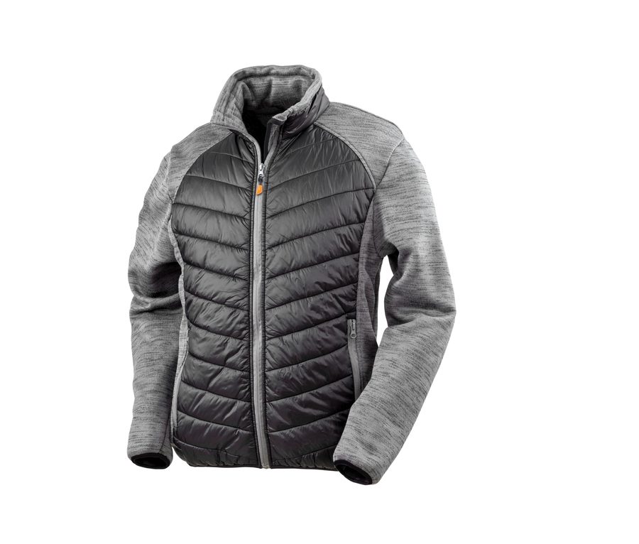ELEVATOR JACKET — Farbe BLACK/GREY MARL