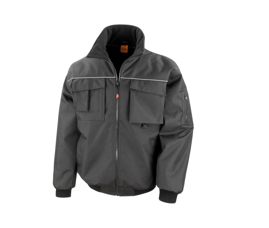 SABRE PILOT JACKET — Farbe BLACK
