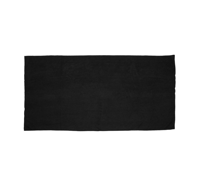 MICROFIBRE GUEST TOWEL — Farbe BLACK