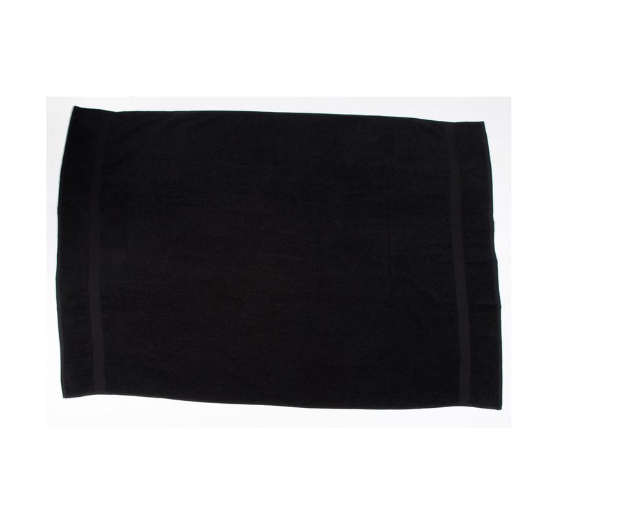 LUXURY BATH SHEET — Farbe BLACK