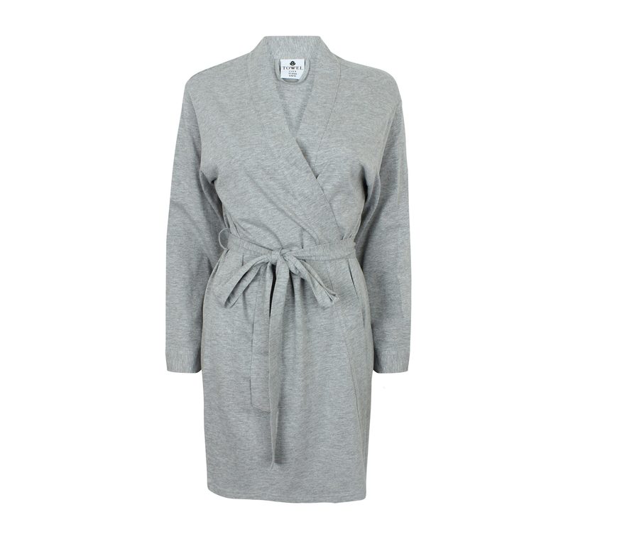 LADIES’ ROBE — Farbe HEATHER GREY