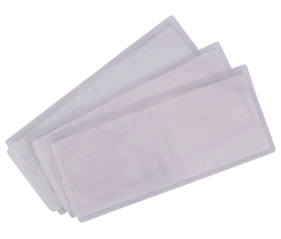 HEAT APPLY ID POCKET (50ER-PACK) — Farbe CLEAR