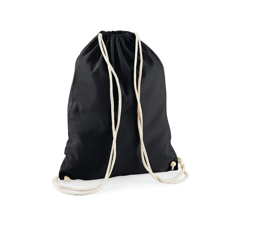 COTTON GYMSAC — Farbe BLACK