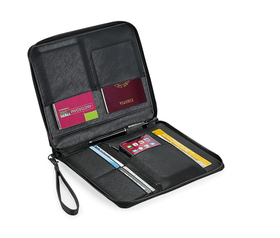 BOUTIQUE TRAVEL/TECH ORGANISER — Farbe BLACK/BLACK