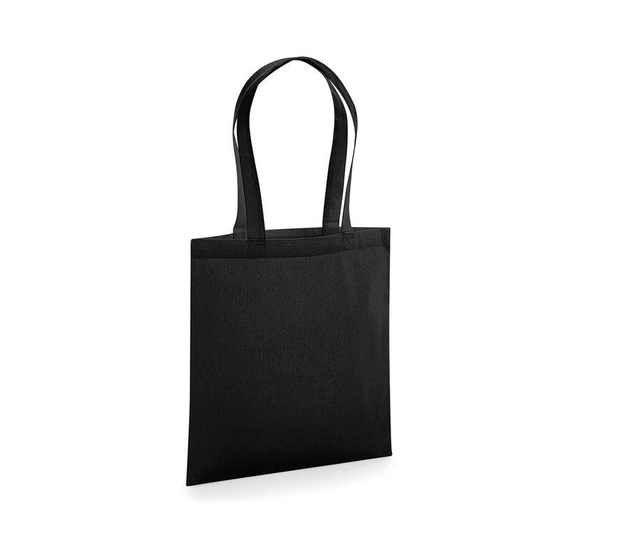 ORGANIC PREMIUM COTTON TOTE — Farbe BLACK