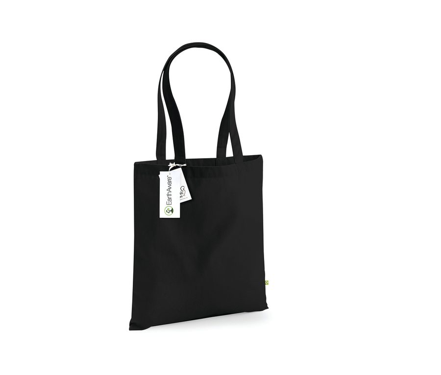 EARTHAWARE® ORGANIC BAG FOR LIFE — Farbe BLACK