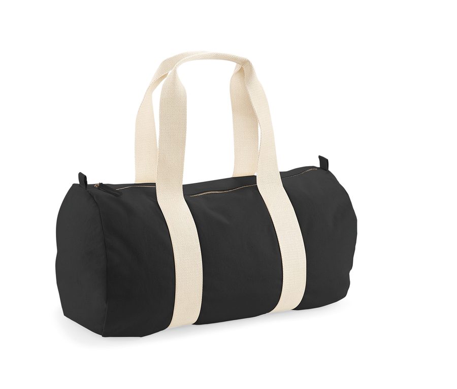 EARTHAWARE® ORGANIC BARREL BAG — Farbe BLACK