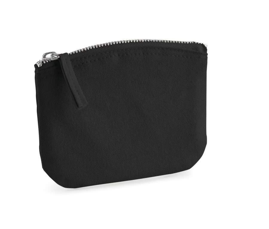 EARTHAWARE® ORGANIC SPRING PURSE — Farbe BLACK