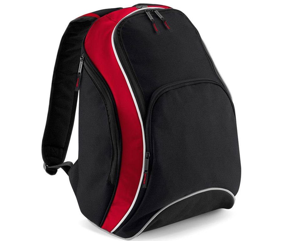 TEAMWEAR BACKPACK — Farbe BLACK/CLASSIC RED/WHITE