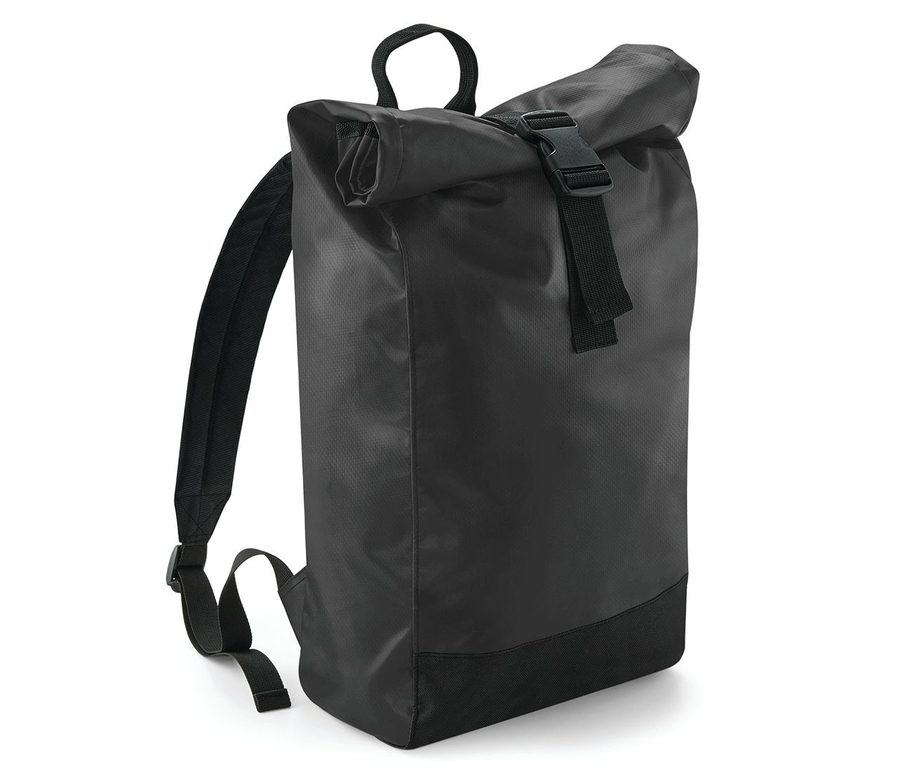 TARP ROLL-TOP BACKPACK — Farbe BLACK