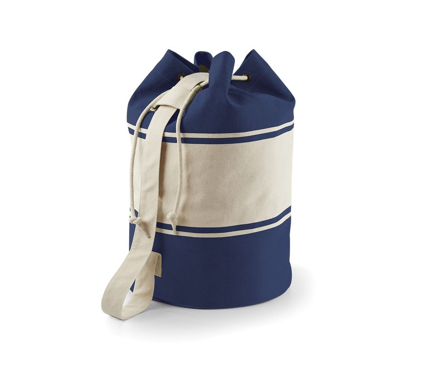 CANVAS DUFFEL — Farbe NAVY/OFF WHITE