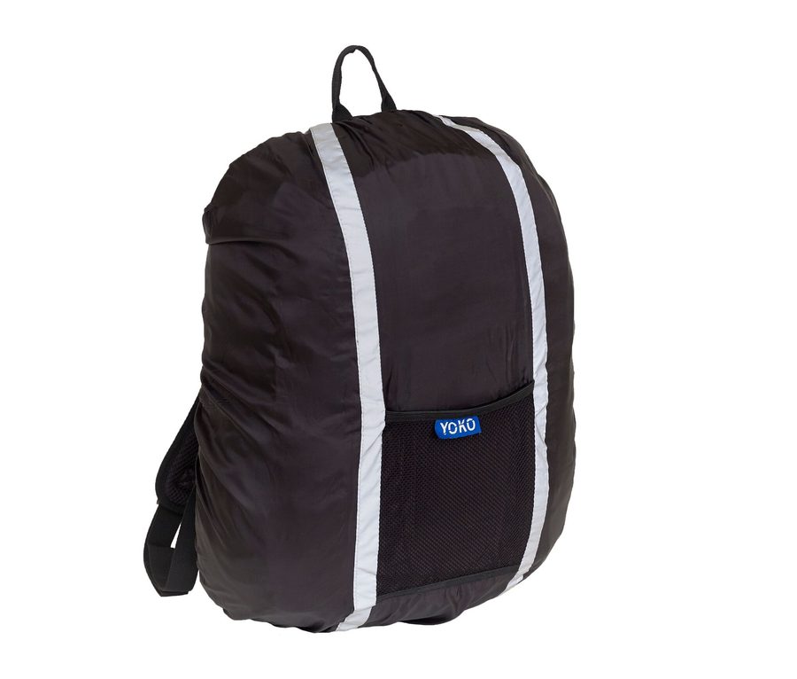 HI-VIS RUCKSACK COVERS — Farbe BLACK