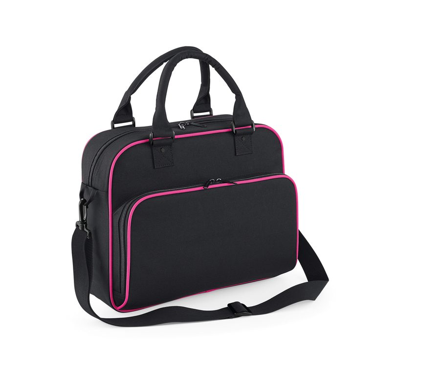 JUNIOR DANCE BAG — Farbe BLACK/FUCHSIA