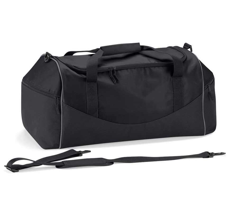TEAMWEAR HOLDALL — Farbe BLACK/GRAPHITE GREY