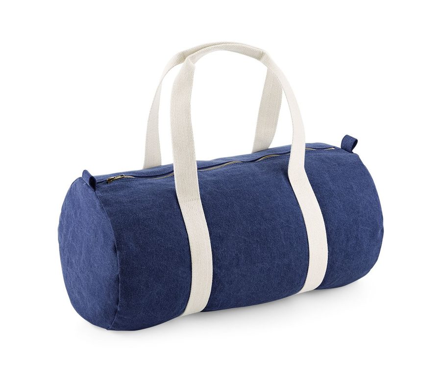 DENIM BARREL BAG — Farbe DENIM BLUE