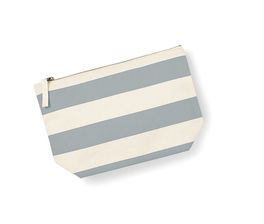 NAUTICAL ACCESSORY BAG — Farbe NATURAL/GREY