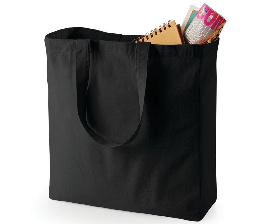 CANVAS CLASSIC SHOPPER — Farbe BLACK