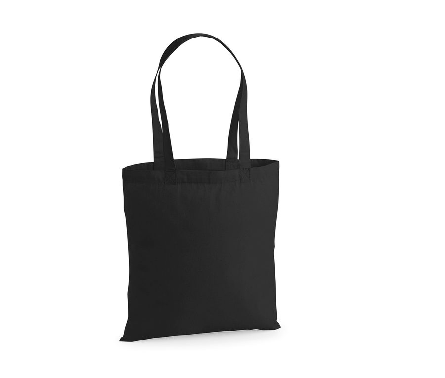 PREMIUM COTTON TOTE — Farbe BLACK