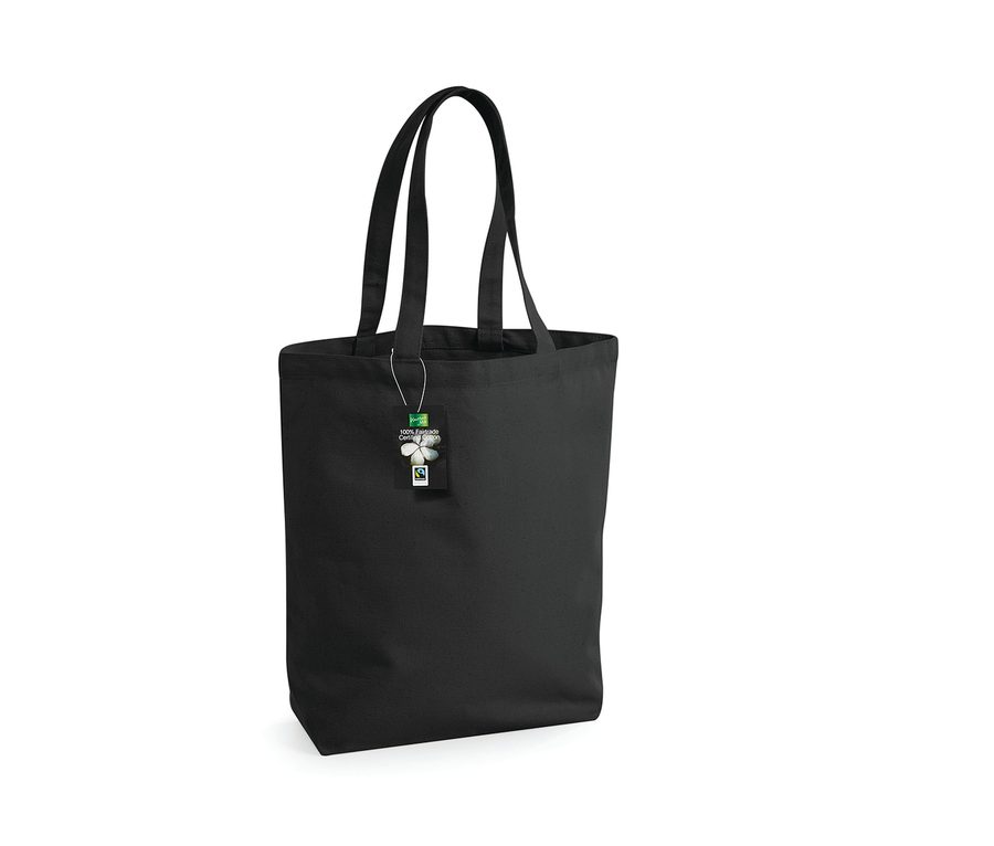 FAIRTRADE COTTON CAMDEN SHOPPER — Farbe BLACK