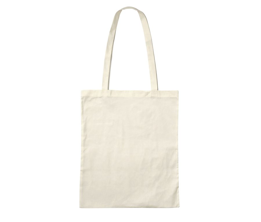 LONG HANDLE PROMO SHOPPER COTTON BAG — Farbe NATURAL