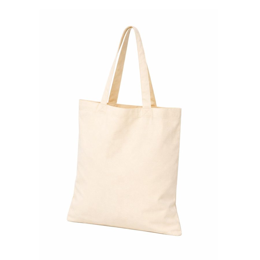 COTTON LARGE HANDLE SHOPPER — Farbe NATURAL