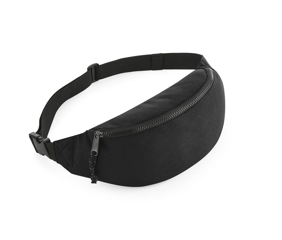 RECYCLED WAISTPACK — Farbe BLACK