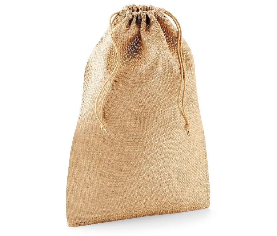 JUTE STUFF BAG — Farbe NATURAL