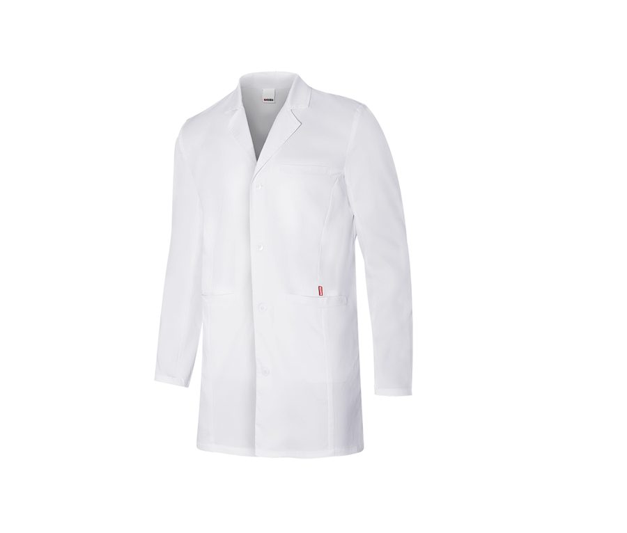MEN'S SHORT STRETCH COAT — Farbe WHITE
