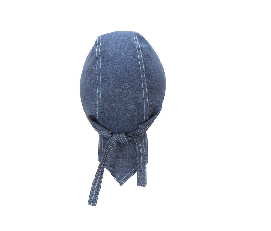 DENIM CHEF HAT — Farbe DENIM