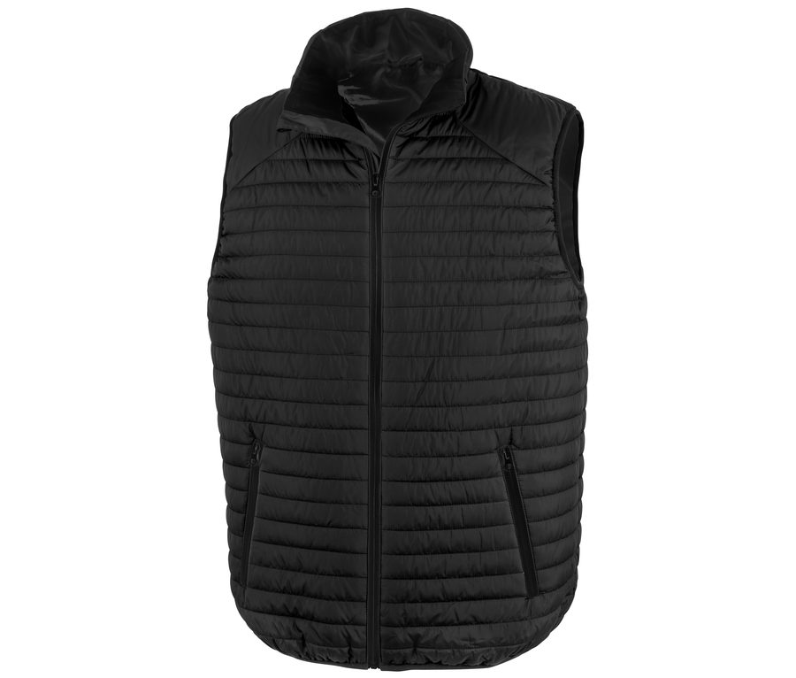 THERMOQUILT GILET — Farbe BLACK/BLACK