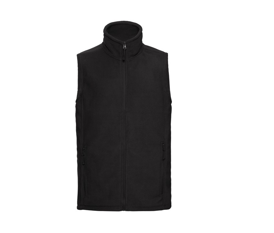 MEN'S OUTDOOR FLEECE GILET — Farbe BLACK
