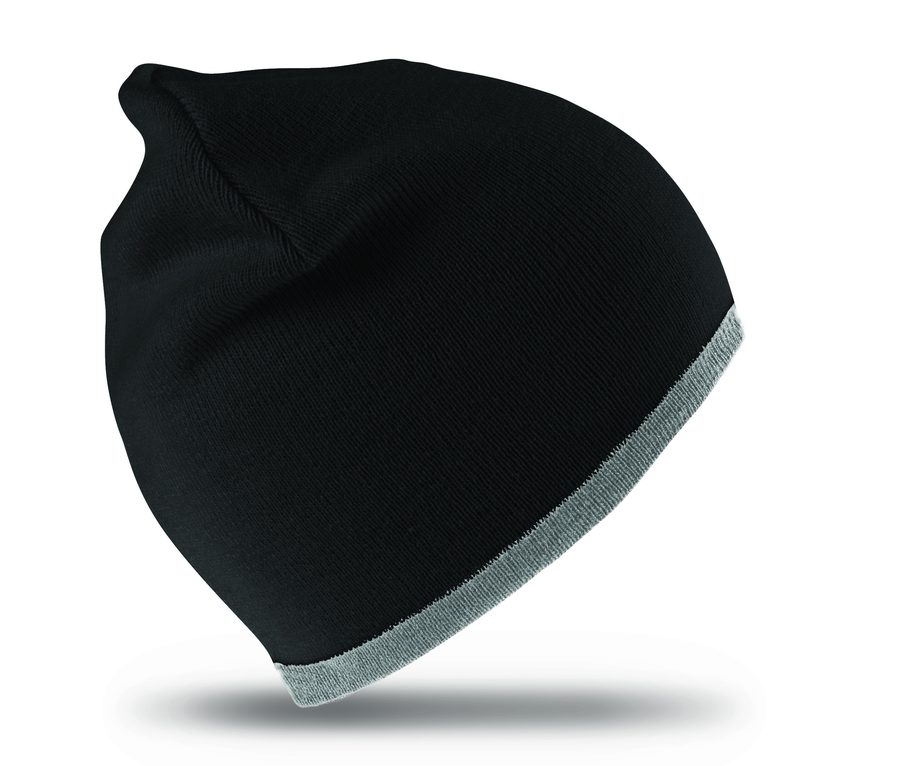 REVERSIBLE FASHION FIT HAT — Farbe BLACK/GREY