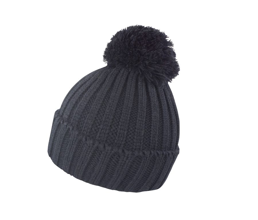 HDI QUEST KNITTED HAT — Farbe BLACK