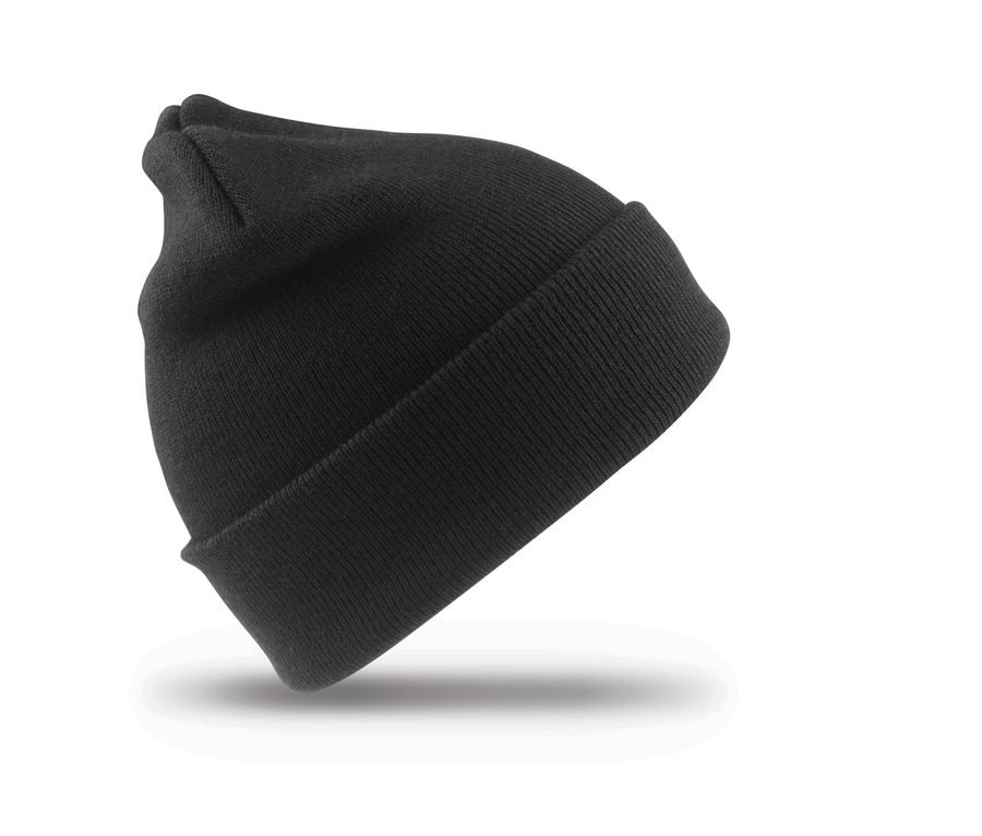 WOOLLY SKI HAT — Farbe BLACK