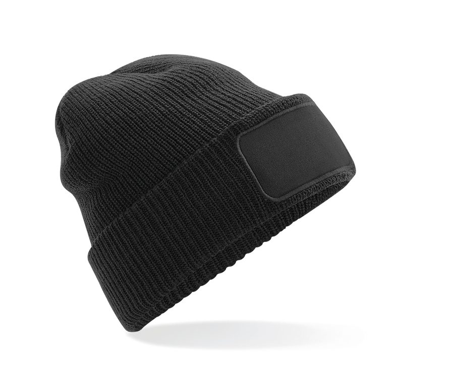 THINSULATE™ PATCH BEANIE — Farbe BLACK