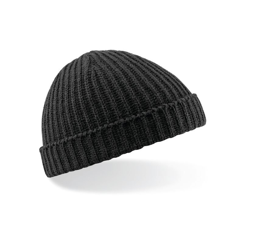 TRAWLER BEANIE — Farbe BLACK