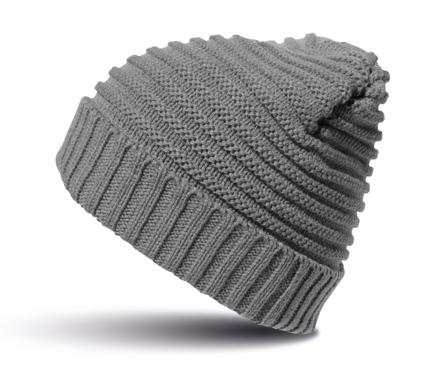 BRAIDED HAT — Farbe GREY