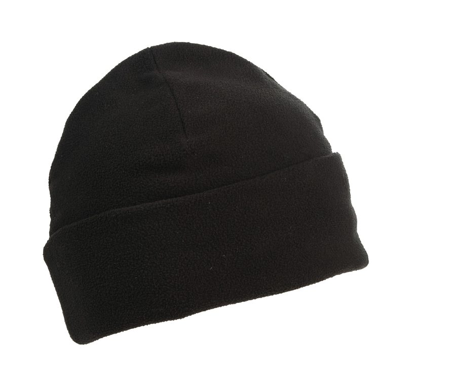 FLEECE CAP — Farbe BLACK