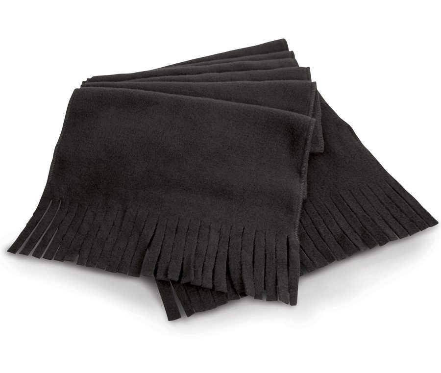POLARTHERM™ TASSEL SCARF — Farbe BLACK