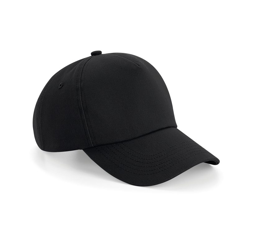 AUTHENTIC 5 PANEL CAP — Farbe BLACK
