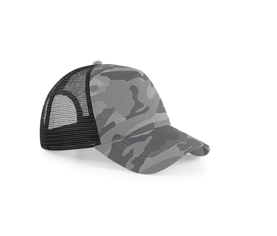 CAMO SNAPBACK TRUCKER — Farbe ARCTIC CAMO