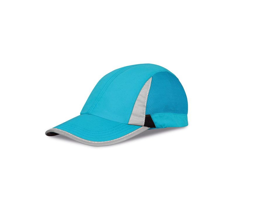 SPORT CAP — Farbe AQUA/BLACK